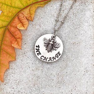 Bee The Change Necklace